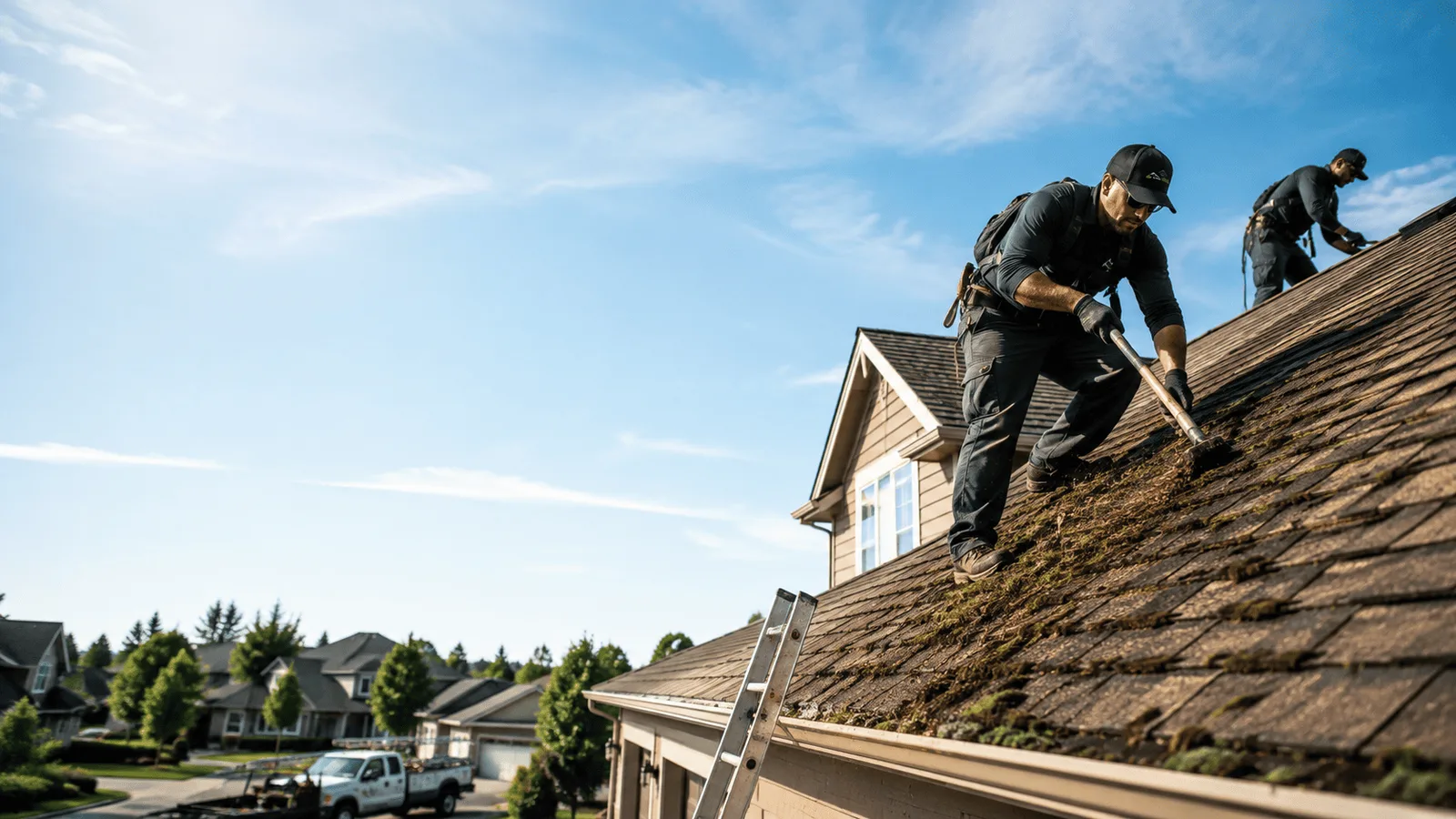 Roof Moss Removal in New Waverly, TX near me